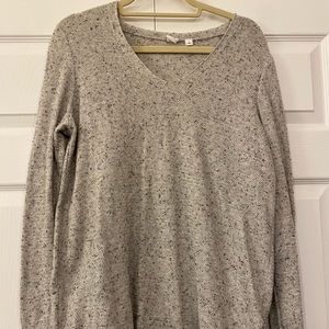 Gap Grey V Neck Sweater